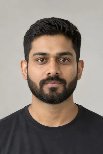 Full groomed beard