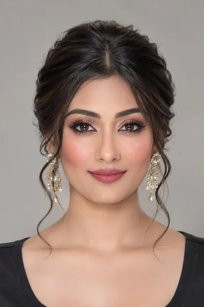 Bridal look with hair and makeup